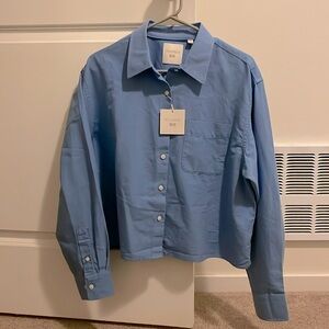 JW Oxford cropped shirt